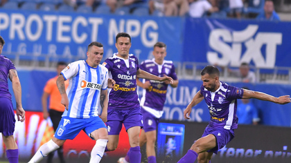 VIDEO | Universitatea Craiova - FC Argeş 1-0. Oltenii fac un joc şters, dar sunt salvaţi de Andrei Ivan