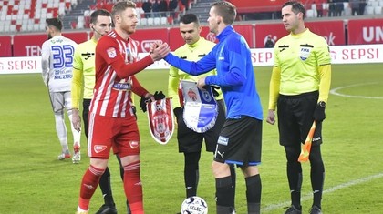 VIDEO | Sepsi - U. Craiova 3-1! Oltenii au fost în stare să înscrie doar cu mâna, iar scaunul lui Reghecampf se clatină