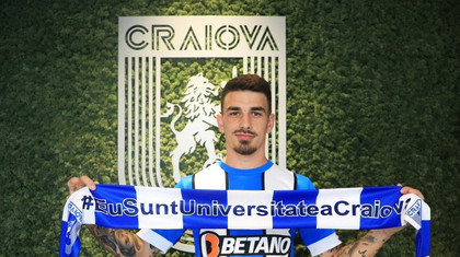 OFICIAL ǀ Sergiu Hanca a semnat cu Universitatea Craiova