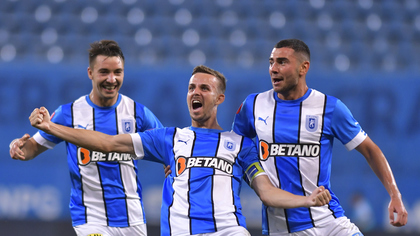 VIDEO | Universitatea Craiova - Zoria Luhansk 3-0. Calificare entuziasmantă a oltenilor, la debutul lui Rădoi! Hapoel Beer Sheva, adversarul din play-off