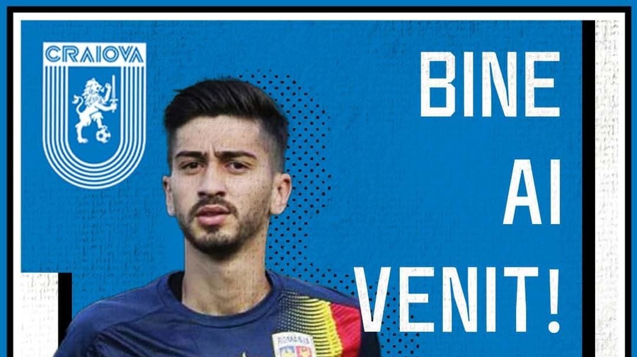 OFICIAL | Universitatea Craiova l-a adus pe Florescu de la FC Botoşani
