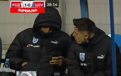 EXCLUSIV VIDEO ǀ ”Nu ştiu dacă avea tot echipamentul la el”. Situaţia lui Raul Silva, surprins cu telefonul în mână în FC Botoşani – U. Craiova