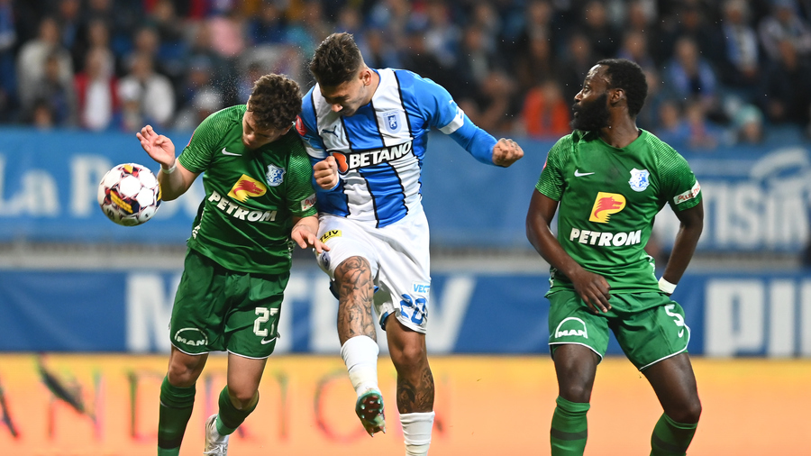VIDEO | Universitatea Craiova - Farul 1-1. Eliminarea lui Alibec a întors soarta partidei. FCSB poate profita