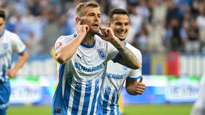 Universitatea Craiova, şanse mai mari la câştigarea titlului decât toate celelalte echipe din SuperLiga la un loc