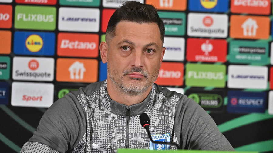 VIDEO | Mirel Rădoi, reacţie fermă cu privire la Ştefan Baiaram. ”Nu a acceptat decizia de a nu fi titular”