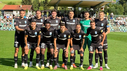 Craiova a făcut spectacol în primul amical al verii! Victorie la scor pentru campioana României