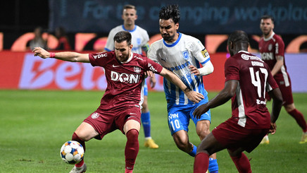 Universitatea Craiova şi CFR Cluj atacă play-off-ul cupelor europene pe Prima Sport!