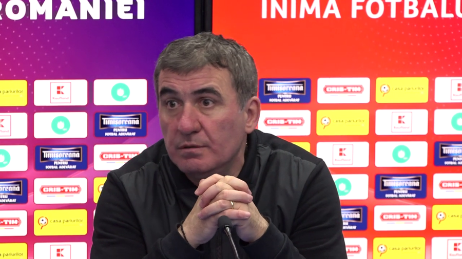 Hagi, dezamăgit de elevii săi. ”Noi am lăsat mult de dorit”