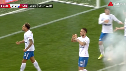 VIDEO | FCSB e KO! Farul îşi dublează avantajul. Ghiţă punctează fără să fie marcat