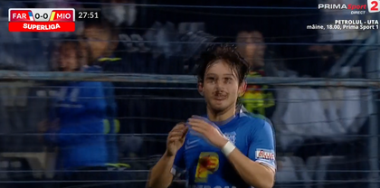 VIDEO | Faza ingenioasă creată de jucătorii Farului. Asist de la Gabi Torje pentru golul lui Alexi Pitu