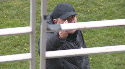 VIDEO | Hagi, nervos la amicalul cu FC Argeş. ”Tăceţi din gură!”