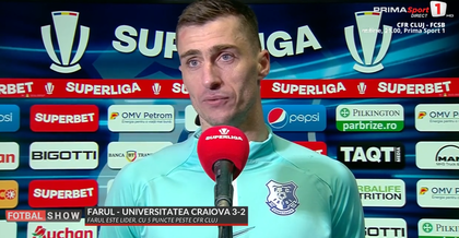 VIDEO ǀ Larie, despre penalty-ul decisiv cu Universitatea Craiova. "L-aş fi lăsat pe Alibec"