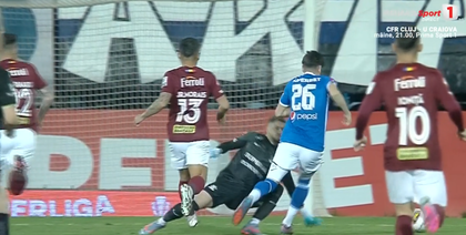 VIDEO | Penalty foarte uşor dictat pentru Farul în secunda 30 a partidei cu Farul! Alibec a transformat