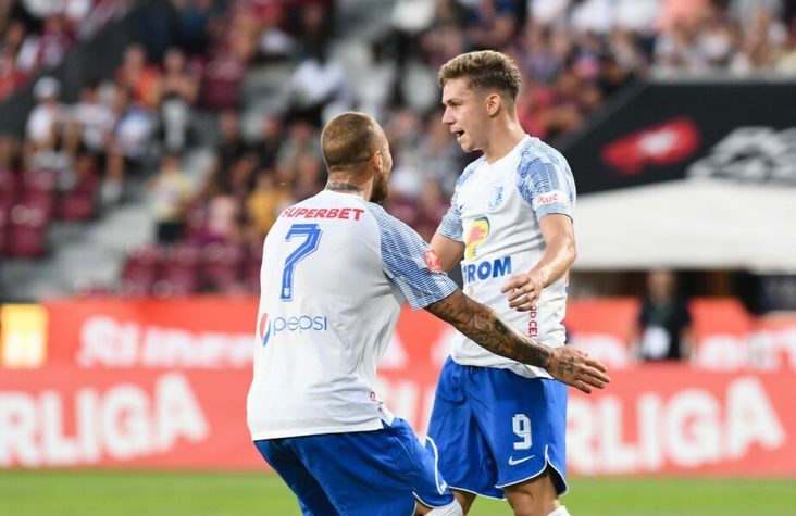 VIDEO | Louis Munteanu, execuţie de atacant mare în poarta celor de la CFR. Scuffet, fără replică