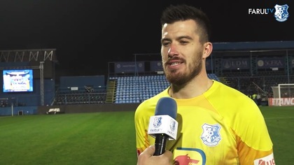 ”Mă bucur să joc ori de câte ori am ocazia”. Rezerva Buzbuchi, meci mare la Sibiu