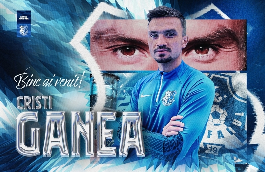 OFICIAL | Cristian Ganea revine la Farul Constanţa. Jucătorul s-a întors la echipa lui Gică Hagi 