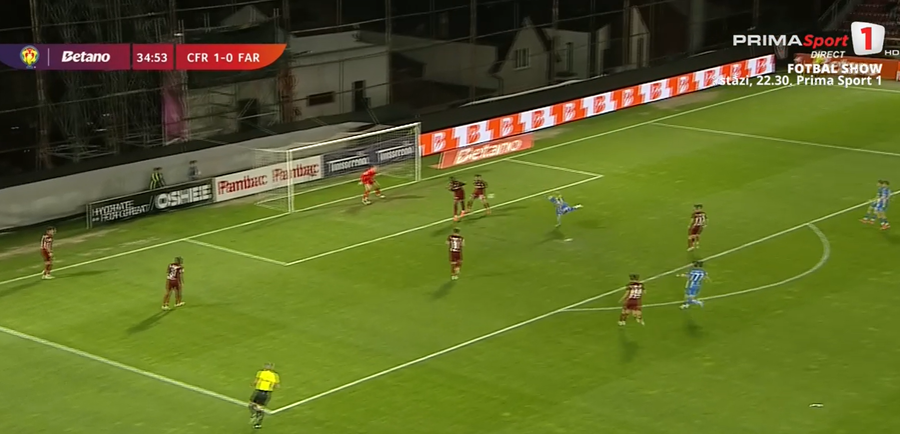 VIDEO | Alibec a reuşit un ”gol operă de artă”. Portarul a fost fără replică