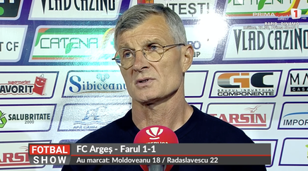 Aspectul care îl îngrijorează pe Ioan Ovidiu Sabău după FC Argeş - Farul: ”Se simte!” | VIDEO