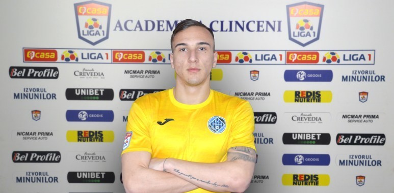 Portarul Aurelian Păun a semnat cu Academica Clinceni