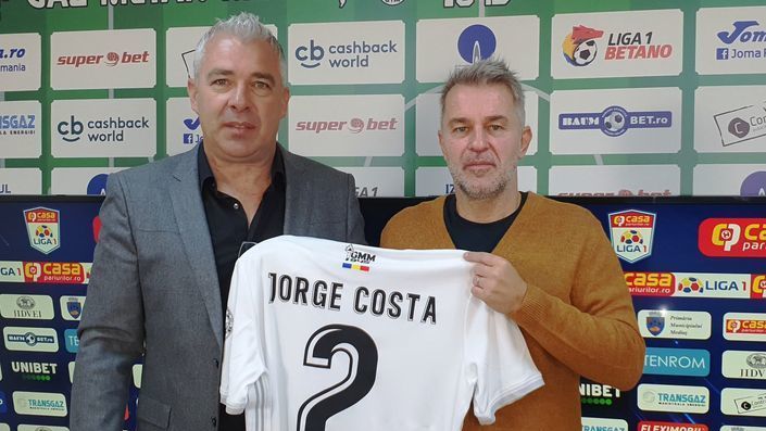 E oficial! Jorge Costa a fost prezentat la Gaz Metan Mediaş