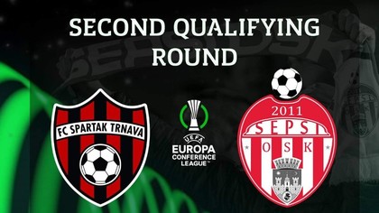 Meciul Spartak Trnava - Sepsi, din preliminariile Conference League, va fi transmis în direct pe Look Sport+