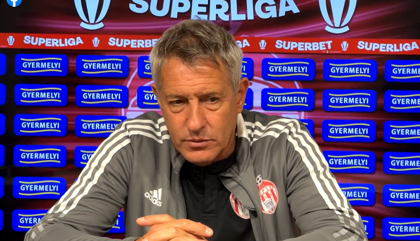 VIDEO | Cristiano Bergodi nu are ce să le reproşeze elevilor săi. ”Am jucat foarte bine”