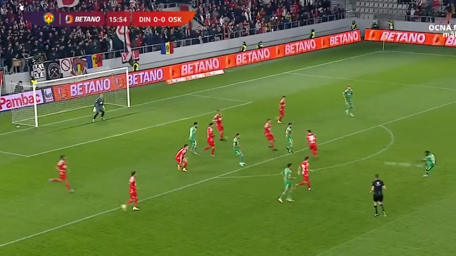 VIDEO | Golul zilei din Cupa României! Francisco Junior, execuţie de senzaţie din voleu în poarta lui Dinamo