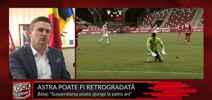 VIDEO EXCLUSIV | Cazul de dopaj de la Astra, discutat la FIFA! Cristi Balaj: "Clubul riscă să fie descalificat sau depunctat"