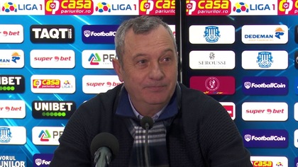 Rednic, euforic după succesul contra lui Sepsi. ”Prima victorie împotriva lui Sepsi de când e în Liga 1!”