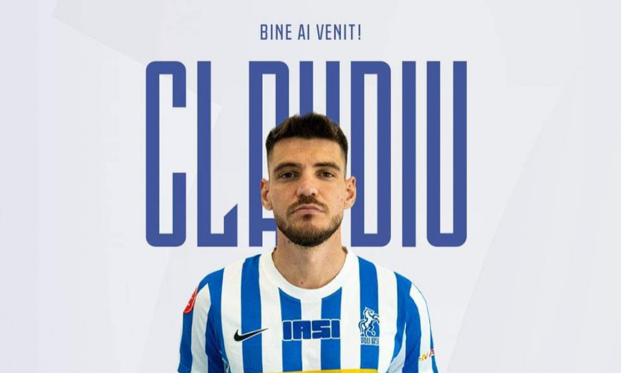 Poli Iaşi, asediu pe piaţa de mercato. Moldovenii l-au prezentat pe Claudiu Belu-Iordache