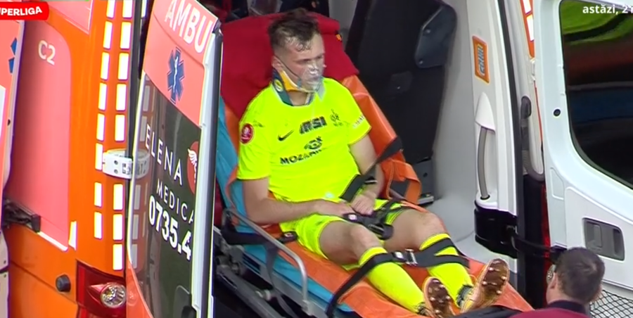 Diagnostic groaznic pentru jucătorul lui Poli Iaşi, după intervenţia horror a lui Homawoo de la Dinamo | EXCLUSIV 