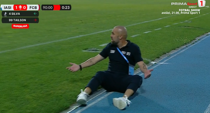 VIDEO | Scandal la finalul meciului Poli Iaşi - FC Botoşani! Tony a fost trântit de un adversar