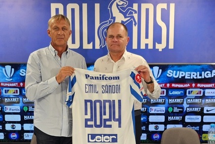 OFICIAL | Emil Săndoi este noul antrenor a lui Poli Iaşi 