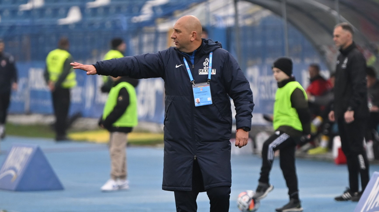 Vasile Miriuţă, după ce echipa lui s-a impus în faţa Gloriei Buzău. „Am tremurat pe final”