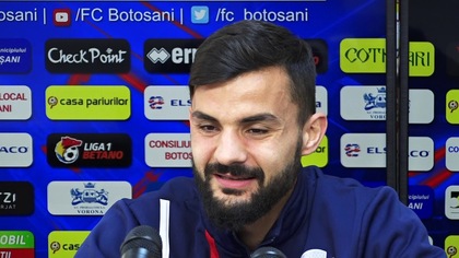 Enriko Papa, supărat după eliminarea din meciul cu FCSB. ”Eu nu l-am atins pe Coman”