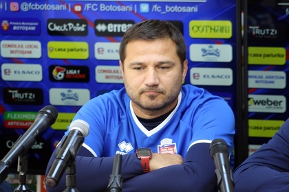 Marius Croitoru, un antrenor apreciat dar care nu se gândeşte să plece de la FC Botoşani. Valeriu Iftime: ”Am o înţelegere cu el pentru încă trei ani”