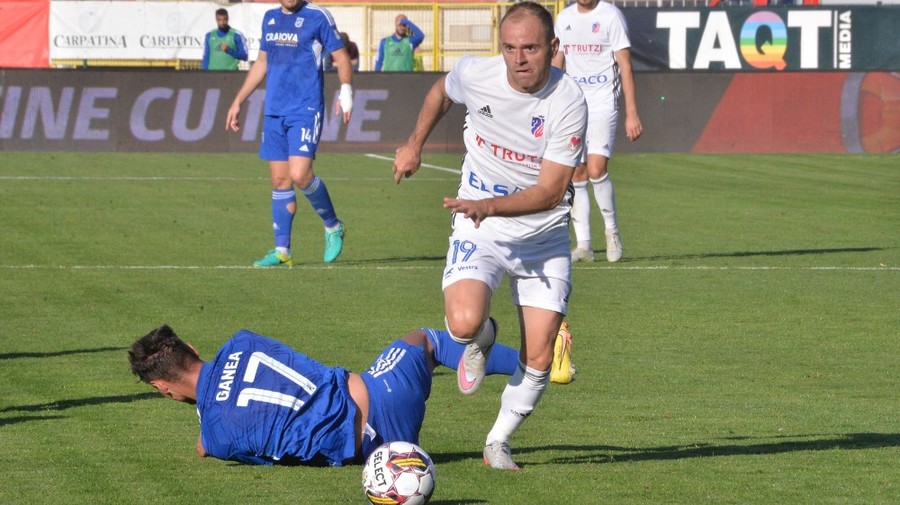 VIDEO | FC Botoşani – FCU Craiova 1-0. Moldovenii obţin victoria cu un gol marcat în ultimele minute