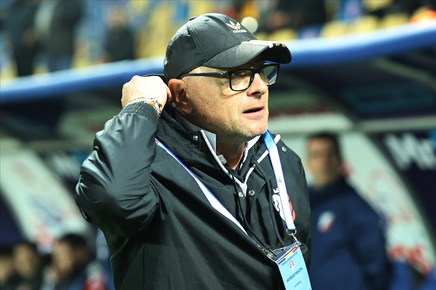 VIDEO | Ce l-a supărat pe Leo Grozavu la meciul câştigat cu Slobozia. ”Pumnul în gură!”