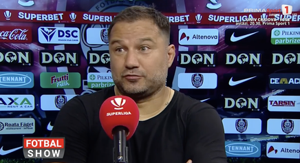 Marius Croitoru nu l-a menajat pe tânărul Răzvan Creţ după ce şi-a lăsat echipa în 10 la meciul cu CFR: ”Nu e prima dată când greşeşte!” | VIDEO