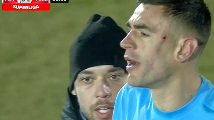 EXCLUSIV VIDEO | Reacţie dură, după lovitura încasată de Aramaş în partida cu FCSB. ”Dacă ar fi fost accidentat un jucător din echipa adversă s-ar fi făcut atâta gălăgie!”