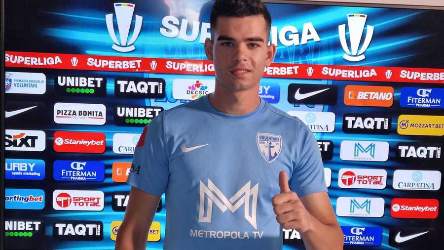 FC Voluntari, încă un transfer cu gândul la viitor. Cine e noul mijlocaş al ilfovenilor