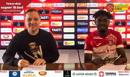 FC Hermannstadt a anunţat transferul ghanezului Seydou Saeed Issah
