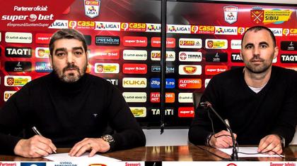 OFICIAL | Liviu Ciobotariu a fost prezentat la FC Hermannstadt
