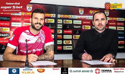 FC Hermannstadt şi-a betonat defensiva cu un fotbalist italian