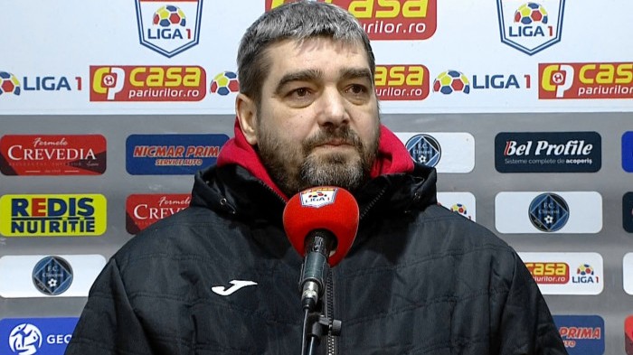 VIDEO | Liviu Ciobotariu, supărat după înfrângerea cu Universitatea Craiova: ”Se putea mai mult”