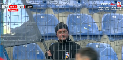 VIDEO | Hermannstadt a avut un singur suporter la meciul cu Farul. Povestea fabuloasă a acestuia