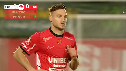 VIDEO | Dennis Politic a debutat la Hermannstadt la o zi după ce s-a despărţit de FCSB