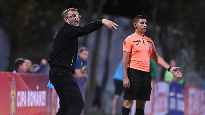 ”E greu să reuşeşti împotriva unei echipe bune”. Neagoe are un final de an complicat la ”U” Cluj