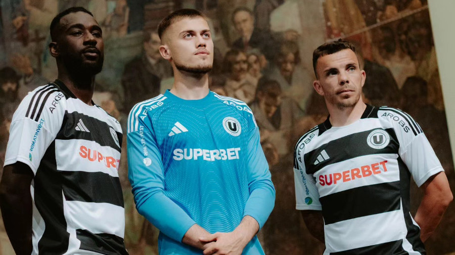 ”U” Cluj şi-a prezentat noul echipament. Design spectaculos ales de ardeleni