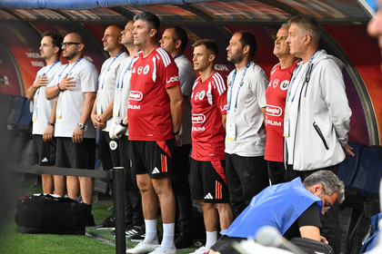 Cristiano Bergodi a acuzat stări de rău. ”Secundul” a venit la flash-interviu. ”Băieţii au dat dovadă de determinare”